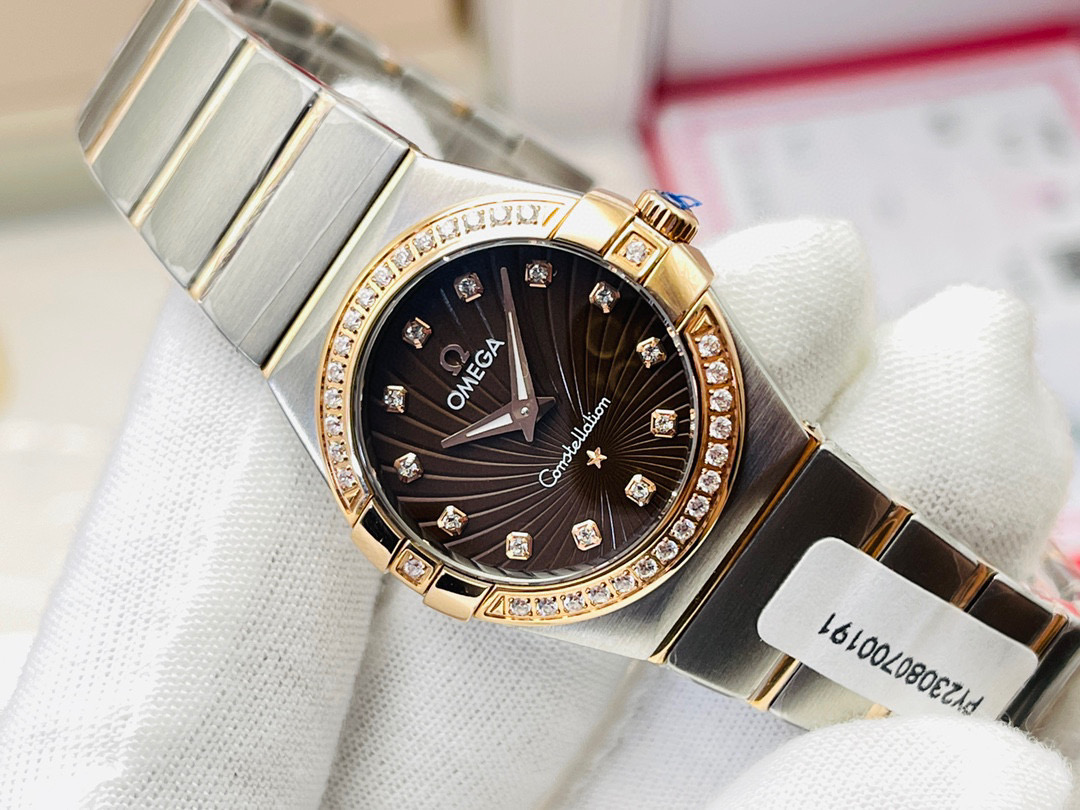 오메가 QTQ공장 미러급 여자 시계