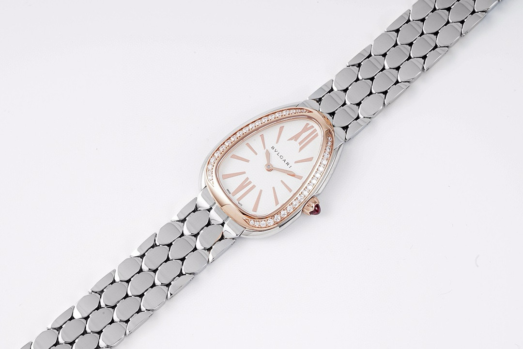 불가리 미러급 여자시계