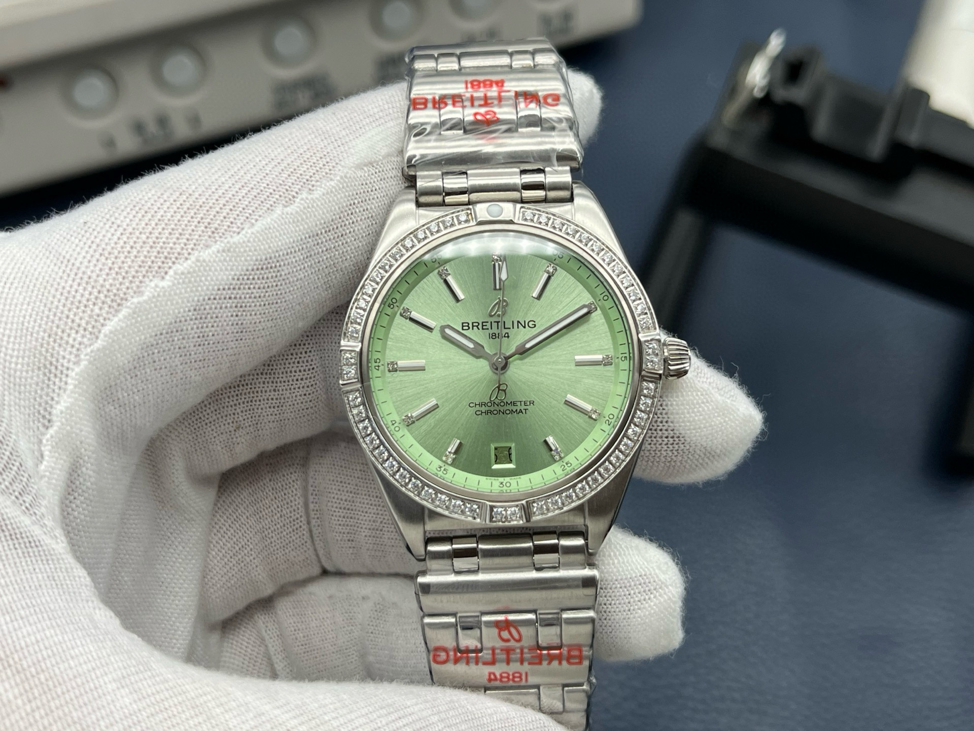 브라이틀링 2824 무브먼트 미러급 여자시계