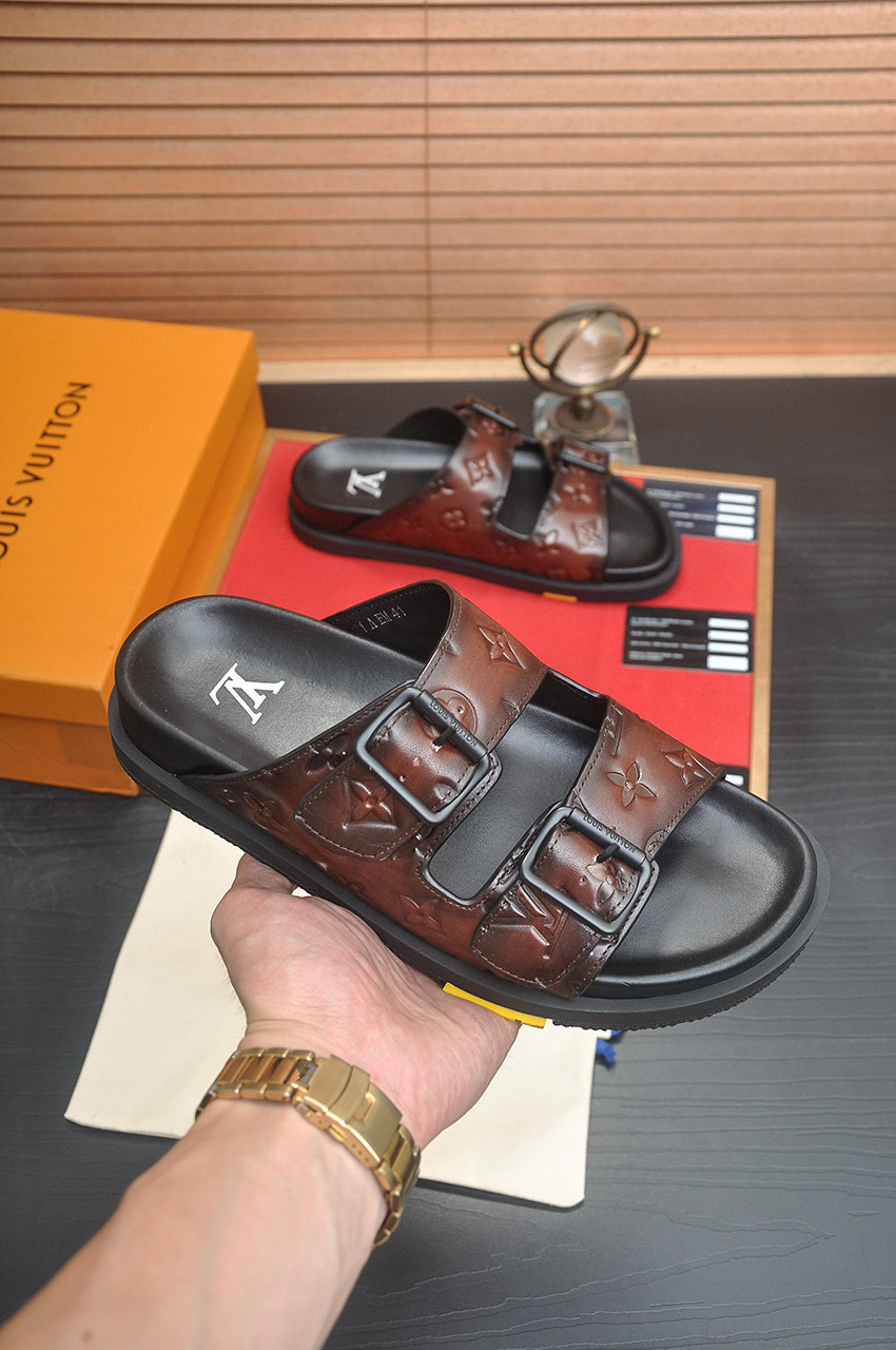 루이비통 남자 슬리퍼