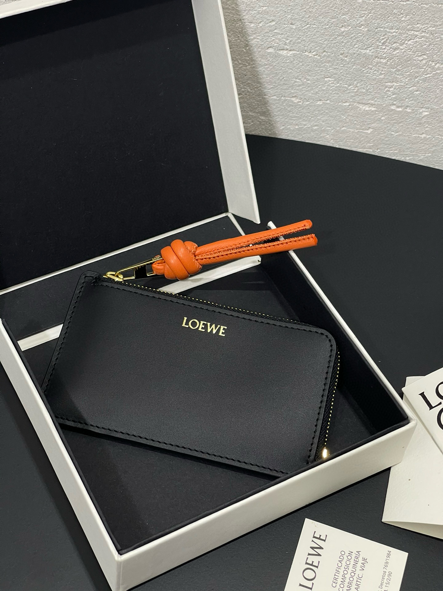 로에베 머니클립 카드지갑