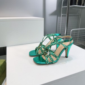 구찌 여자 샌들 9cm