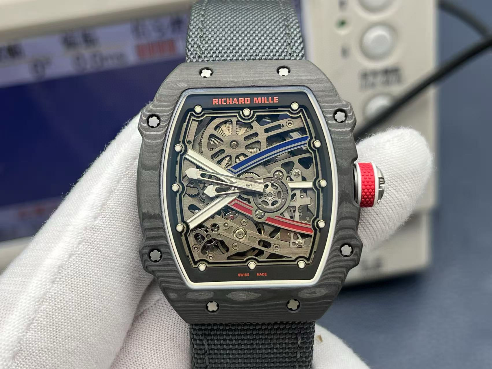 리차드밀 67-02 미러급 남자시계