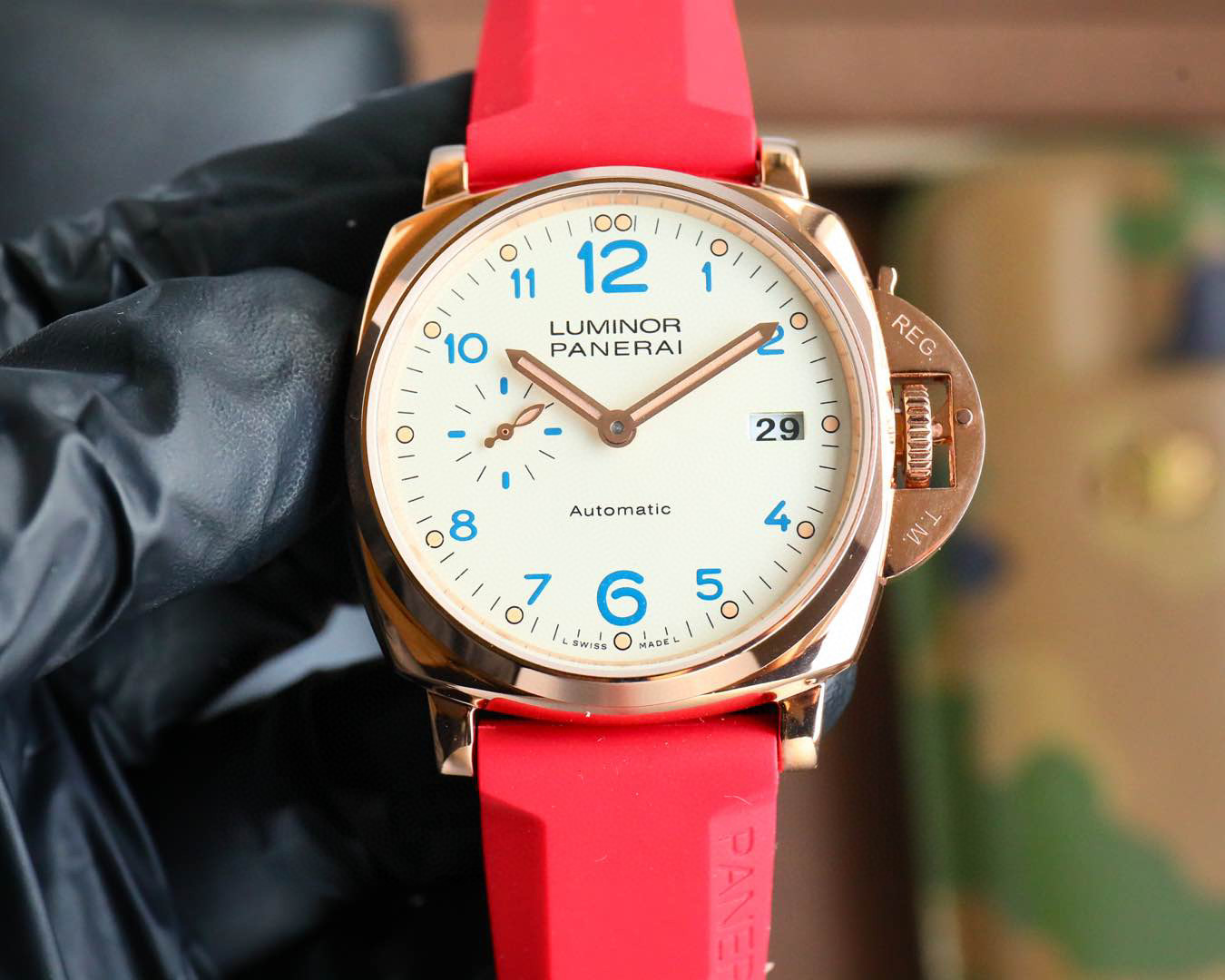 파네라이  V7공장 남자 미러급 시계