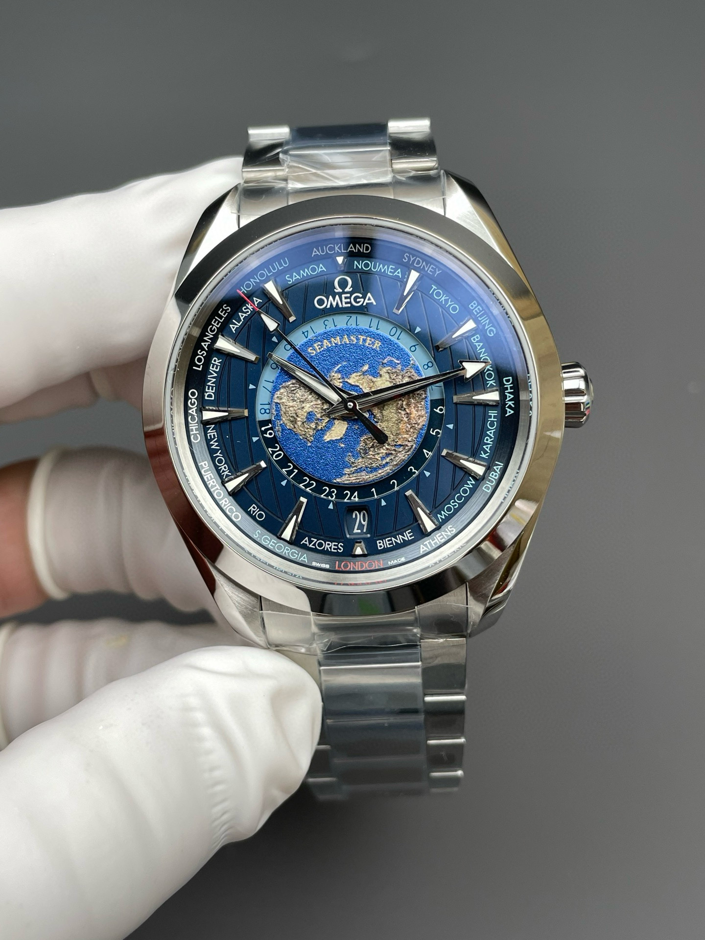 오메가 vs공장 미러급 남자시계