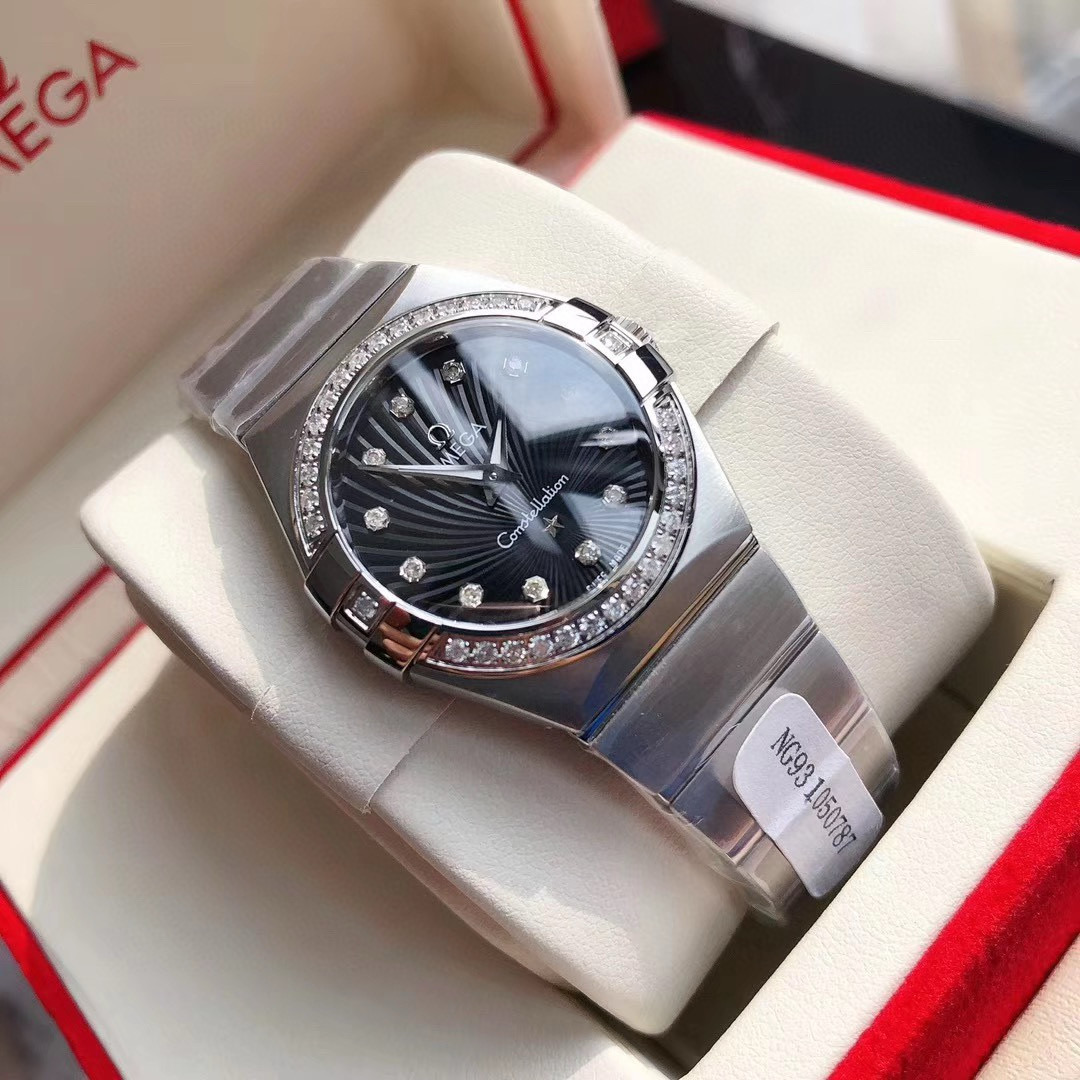 오메가 미러급 여자시계