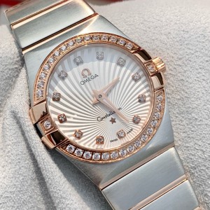 오메가 미러급 여자시계