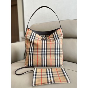 버버리 남여공용 토트백