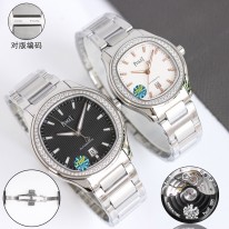 피아제 TW공장 미러급 남여커플시계