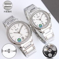 피아제 TW공장 미러급 남여커플시계