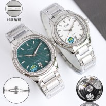 피아제 TW공장 미러급 남여커플시계