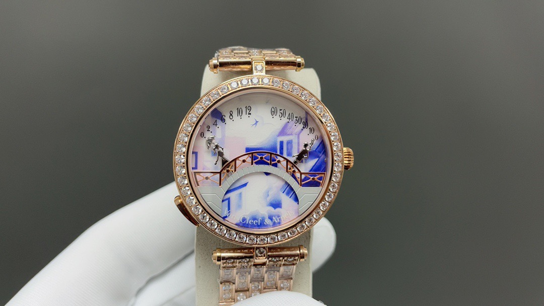 반클리프앤아펠 미러급 여자시계