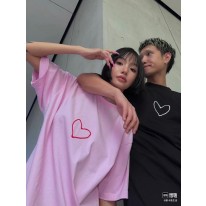 발렌시아가 남녀공용 반팔티