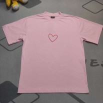 발렌시아가 남녀공용 반팔티