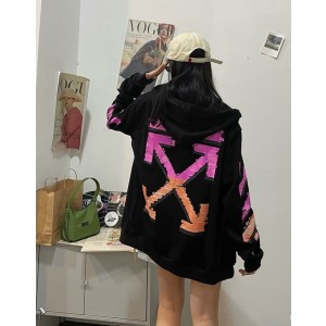 오프화이트 남녀공용 후드티 맨투맨