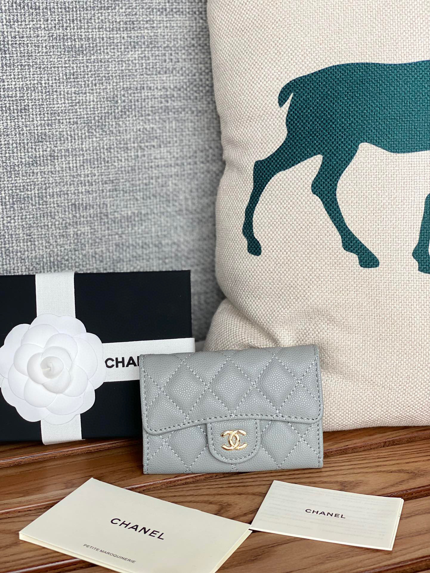 샤넬 AP0214 여자 카드지갑 머니클립