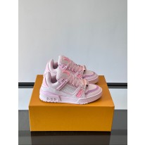 루이비통 트레이너 남녀공용 신발 운동화 스니커즈