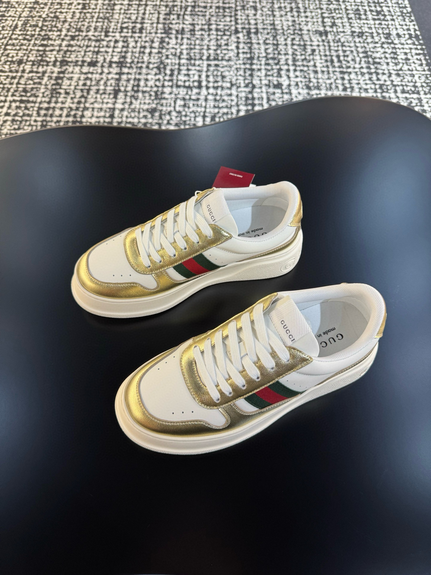 구찌 스크러너 남자 신발 운동화 스니커즈