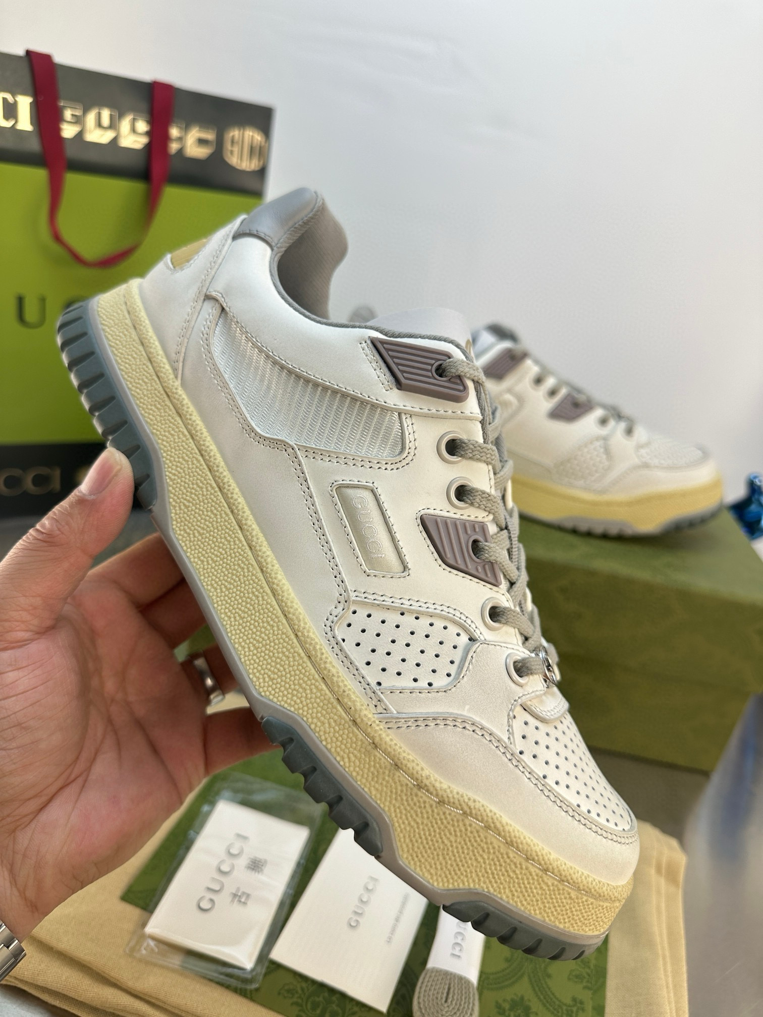 구찌 3cm 남녀공용 신발 운동화 스니커즈