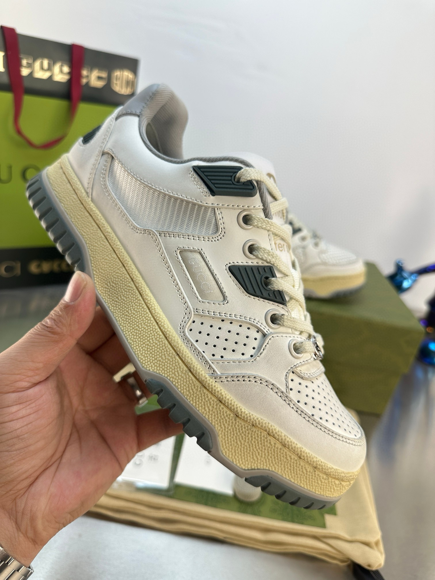 구찌 3cm 남녀공용 신발 운동화 스니커즈