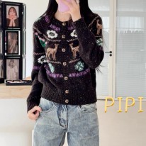 샤넬 여자 가디건