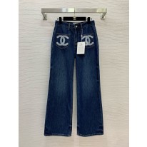 샤넬 여자 청바지