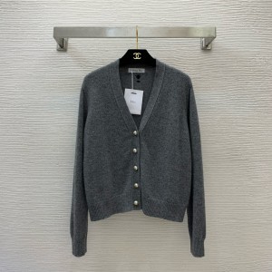 디올 2컬러 여자 가디건