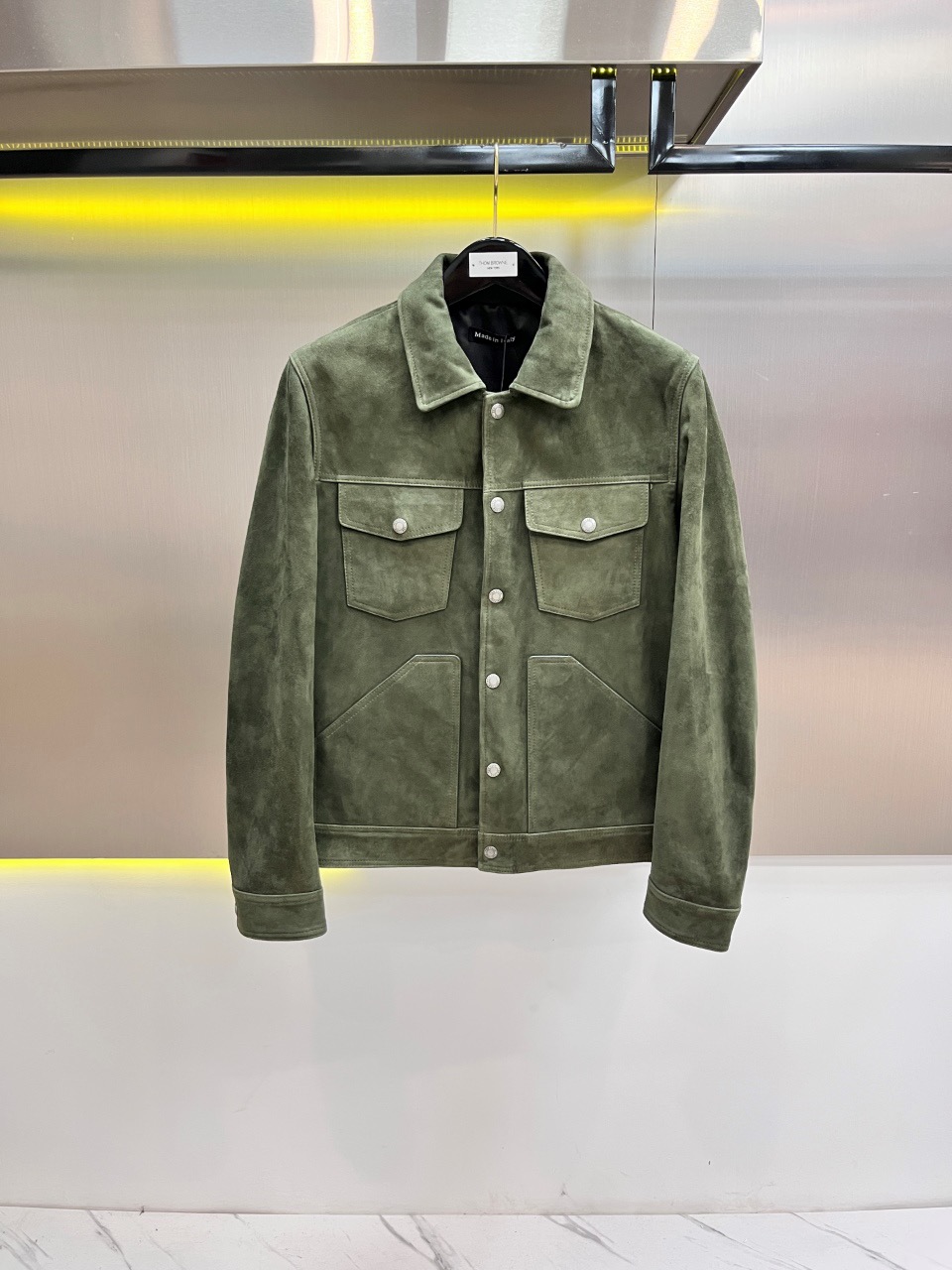 톰포드 염소가죽 자켓