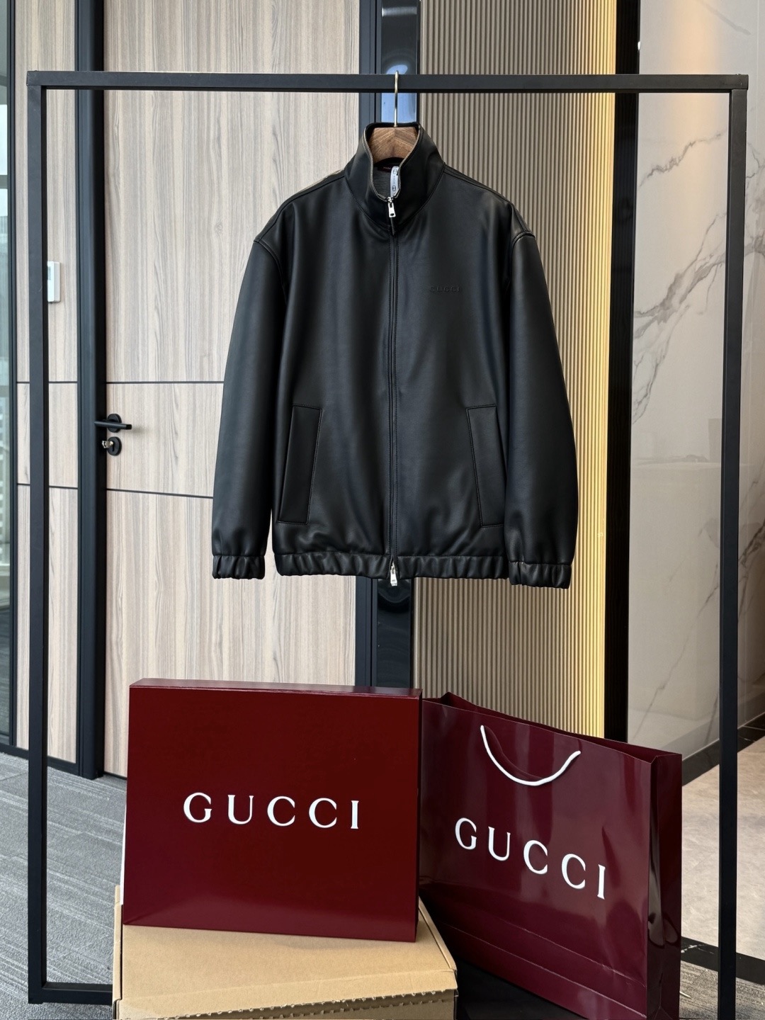 구찌 양가죽 자켓