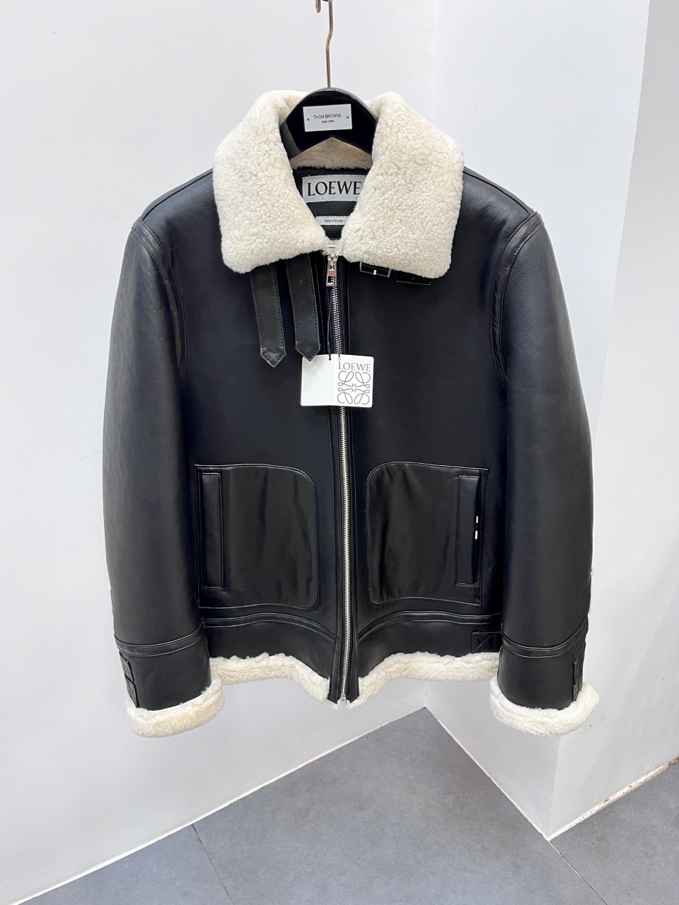 로에베 양가죽 자켓
