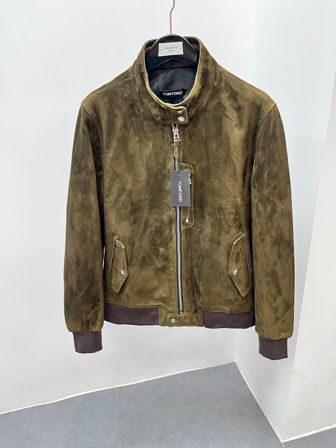 톰포드 염소가죽 자켓