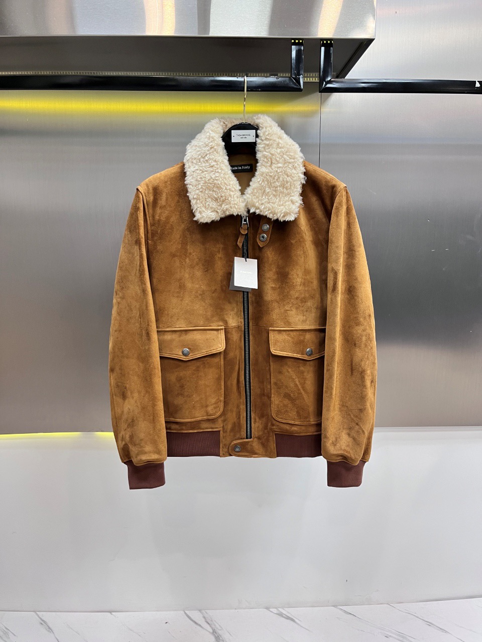 톰포드 염소가죽 자켓