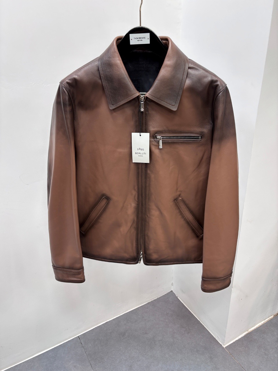 벨루티 양가죽 자켓