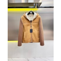 루이비통 양가죽 양모 자켓