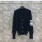 톰브라운 양모 남녀공용 가디건