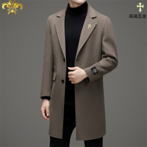 크롬하츠 3컬러 양모 남자 코트