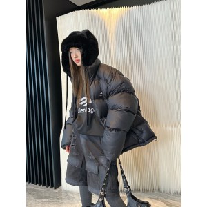 발렌시아가 2컬러 남녀공용 패딩