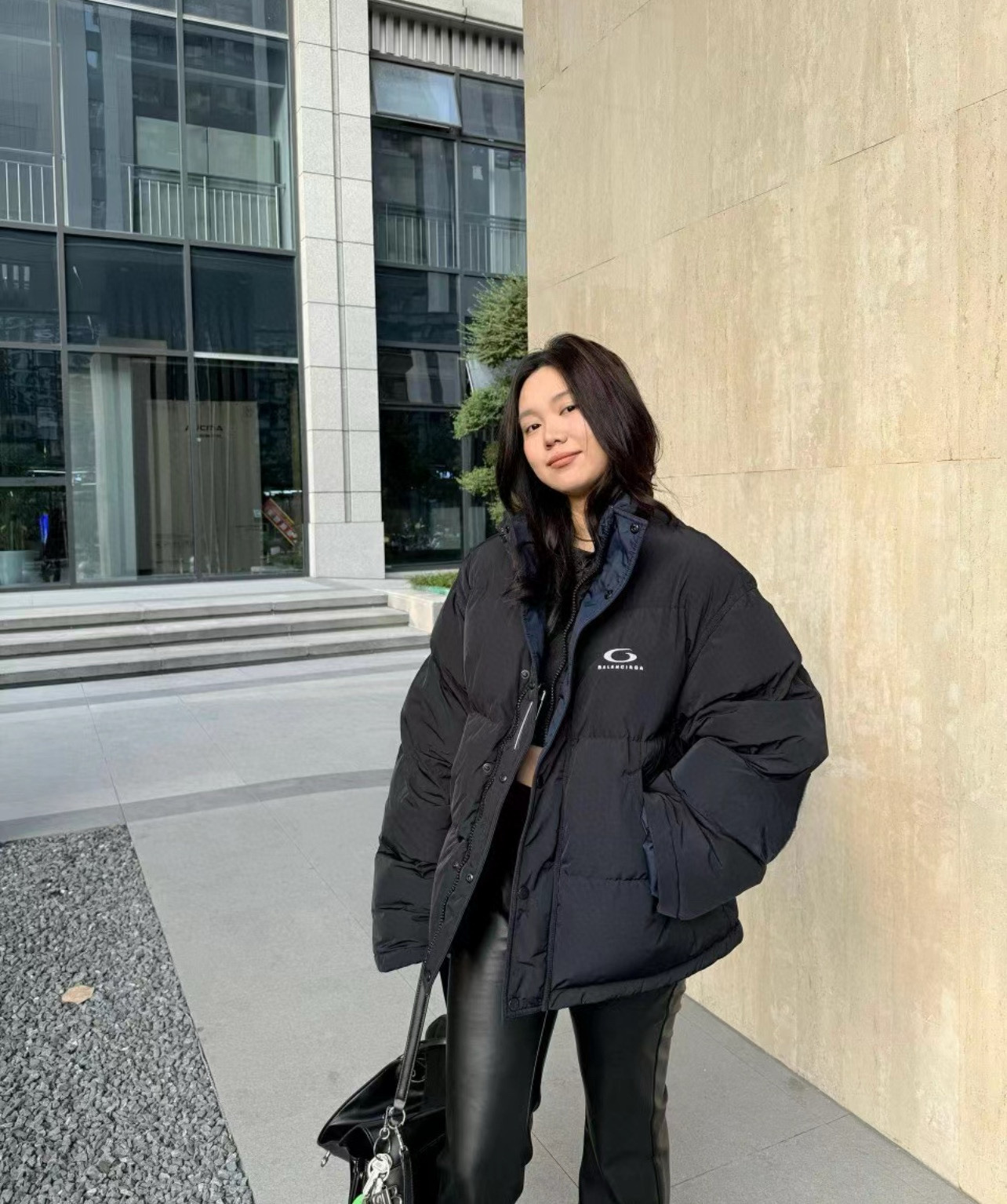 발렌시아가 2컬러 남녀공용 패딩