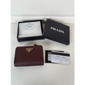 프라다 1ML018 여자 반지갑