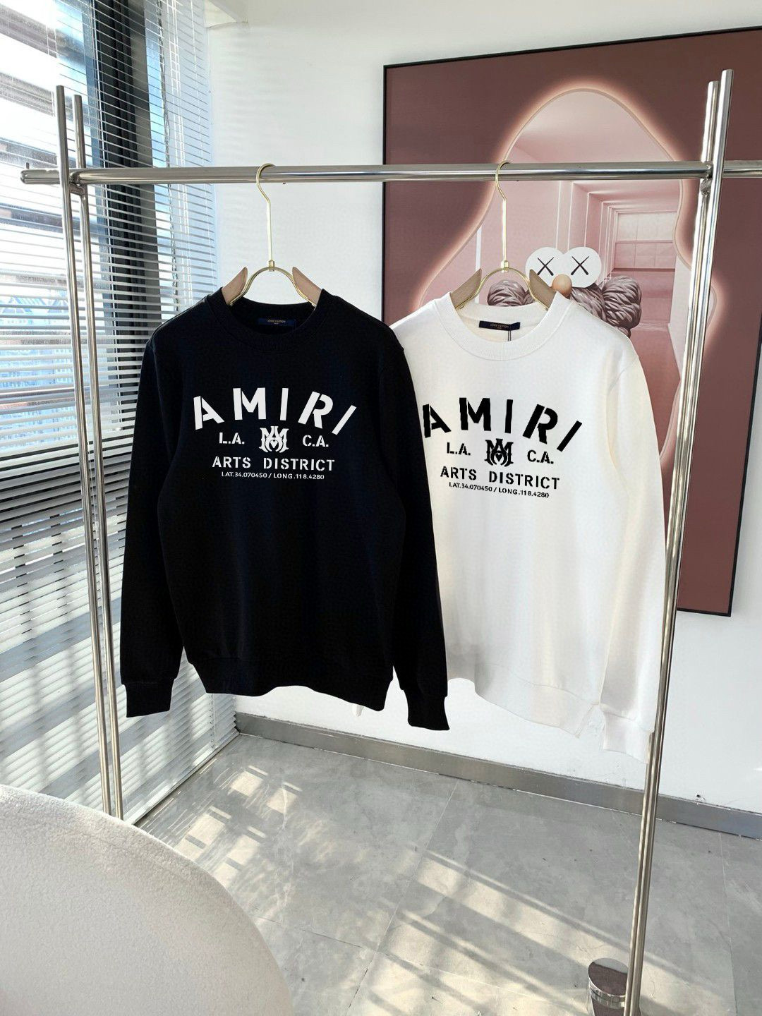 아미 아미리 2컬러 남녀공용 맨투맨