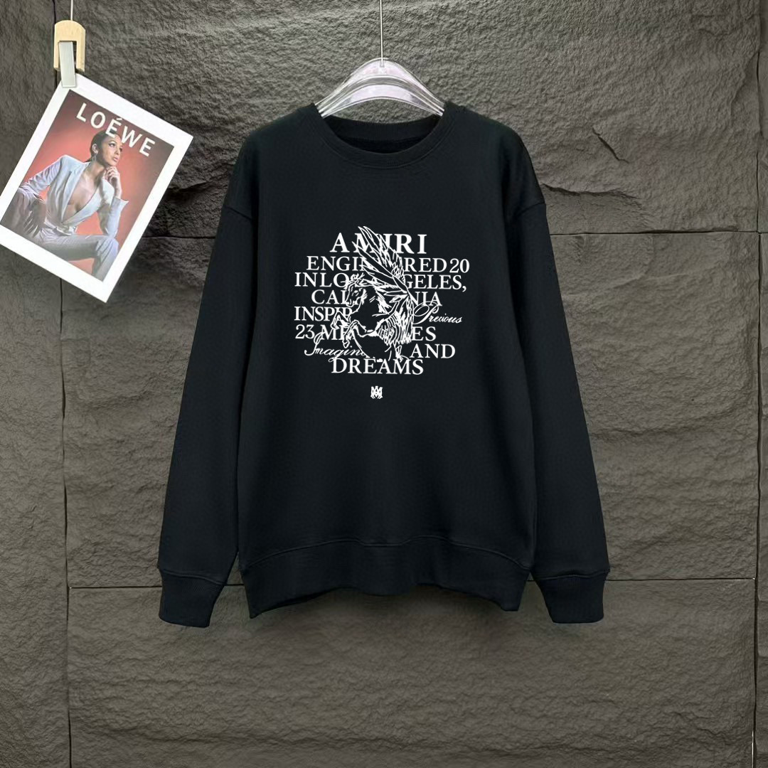 아미 아미리 2컬러 남녀공용 맨투맨