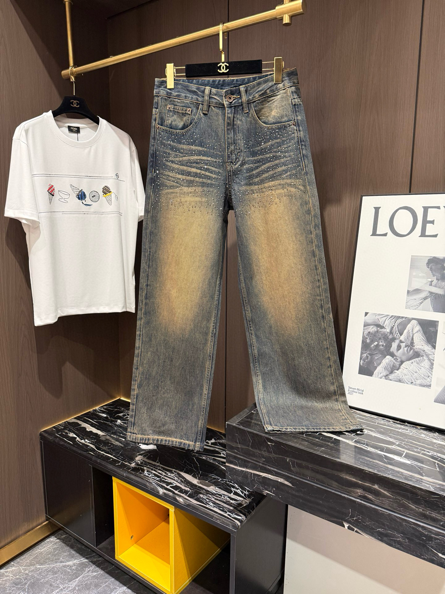 보테가베네타 남자 청바지